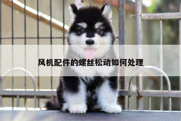 爱游戏官方APP下载_风机配件的螺丝松动如何处理